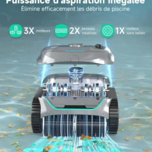 Test WYBOT C2 Robot Piscine sans Fil : un nettoyeur qui fait le boulot sans se prendre la tête
