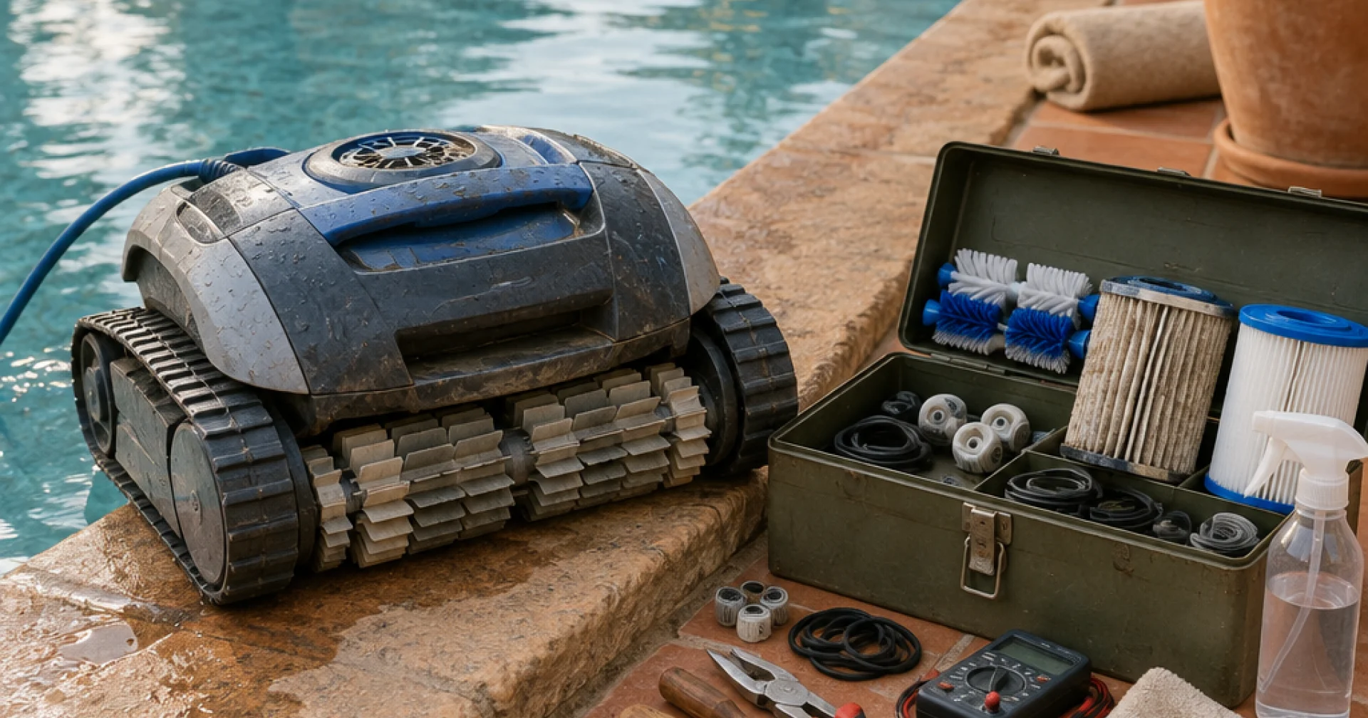Robot piscine d'occasion : ce qu'il faut vérifier avant d'acheter un modèle de seconde main