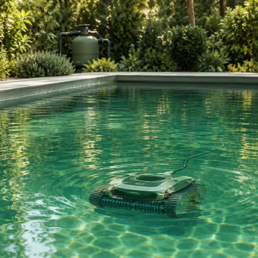 Filtre au sable pour piscine : l’allié discret de votre robot nettoyeur