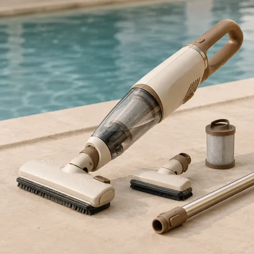 Aspirateur balai pour piscine : la clé d’un bassin impeccable et d’accessoires bien choisis