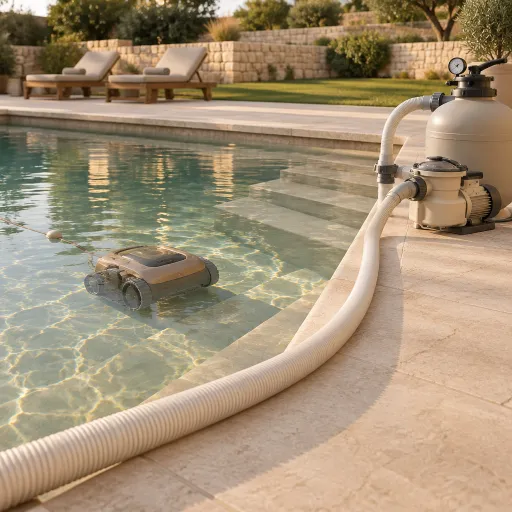 Pompe à sable et robot de piscine : le duo essentiel pour une eau irréprochable