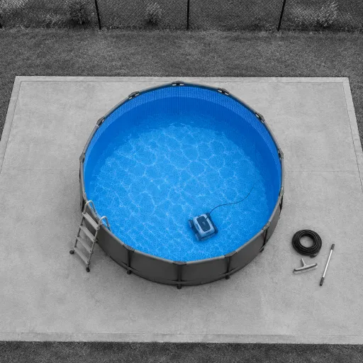 Piscine hors sol et aspirateur robot : comment choisir un système de nettoyage vraiment efficace