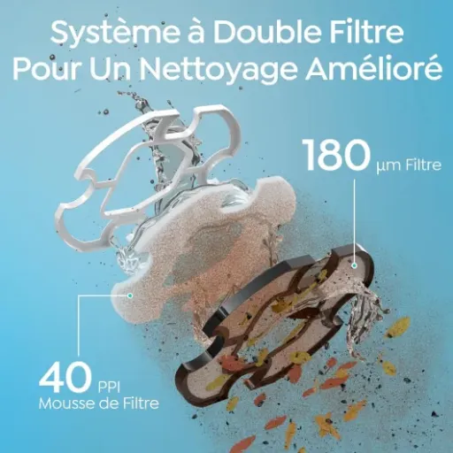 Avis TALOSBO S2 Robot Piscine : le petit sans-fil qui simplifie le nettoyage du fond