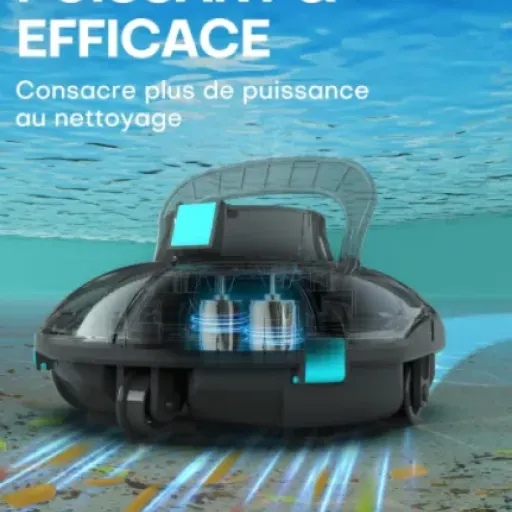 Avis Winny 200 Robot Piscine : le petit nettoyeur sans fil pour piscines hors-sol jusqu’à 60 m²