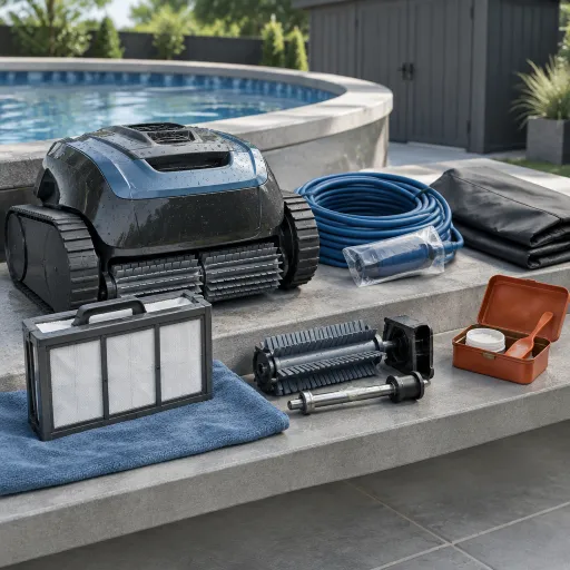 Hivernage du robot de piscine hors-sol : ce qu'on rince, ce qu'on graisse, ce qu'on ne fait surtout pas
