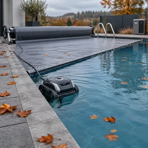 Le dernier passage du robot avant la bâche d'hiver : le geste d'octobre qui décide de l'état du bassin au printemps