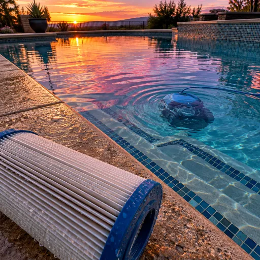 Cartouche de filtre pour piscine : la clé d’une eau parfaite avec un robot nettoyeur