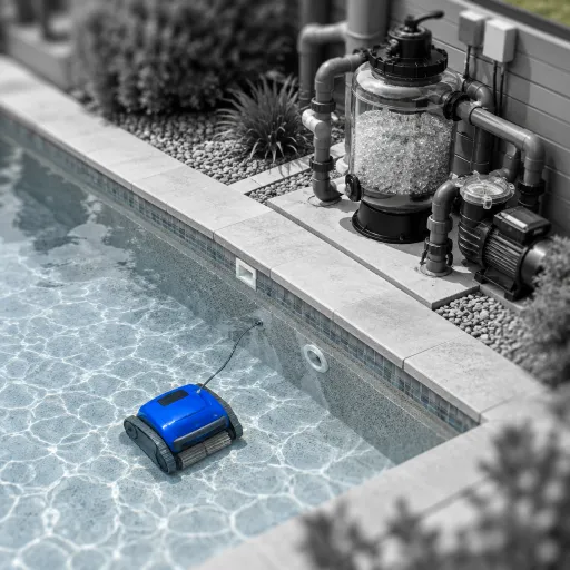 Filtre à verre pour piscine : la base d’une eau cristalline et d’un robot vraiment efficace