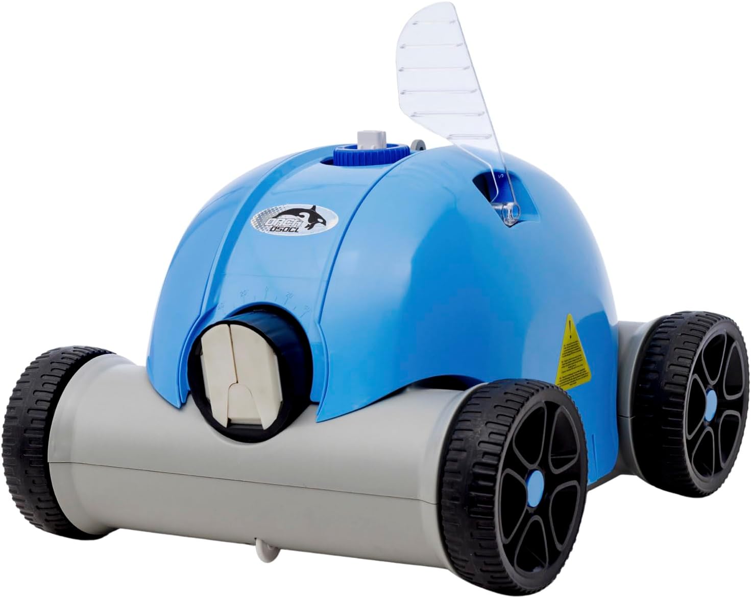 Orca - Robot Piscine Orca O50 CL - Robot Electrique sans Fil pour Piscine et Spa (Fond Plat) - Nettoyage Fond - Autonome - Compatible Tout Revêtement - Filtration par Tamis