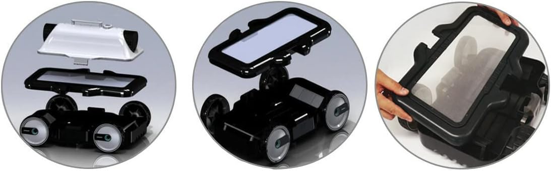 58478 Robot Électrique Mia pour Piscine à Fond Plat