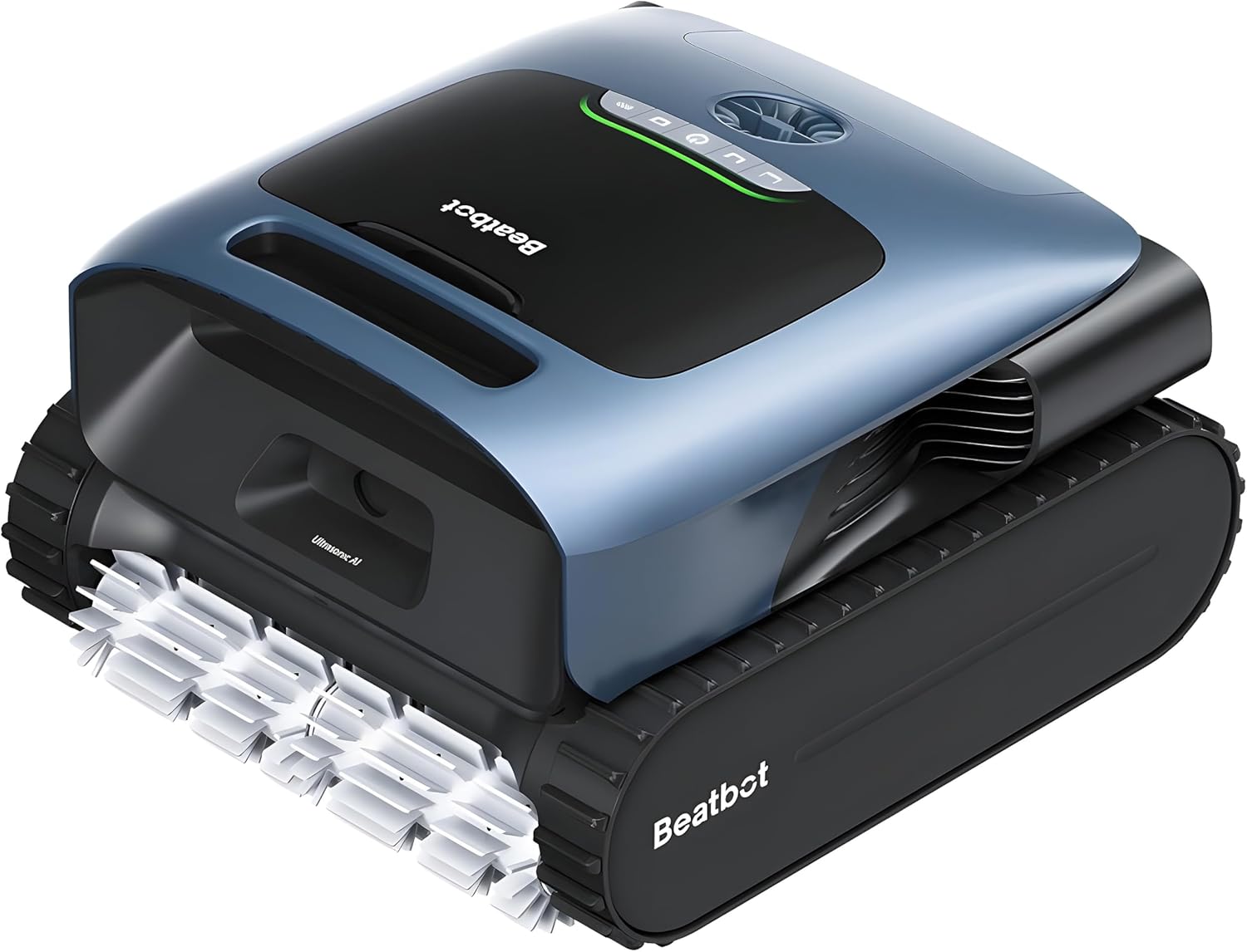 AquaSense Pro Robot de Piscine Intelligent 5 en 1, Processeur Quad-Core, 9 Moteurs, Navigation WavePath, 20 capteurs sonar, Autonomie 9.5h, Connecté, Skimmer Surface, Piscine 210m²