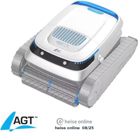 Robot nettoyeur de piscine rechargeable PRR-120 [AGT]