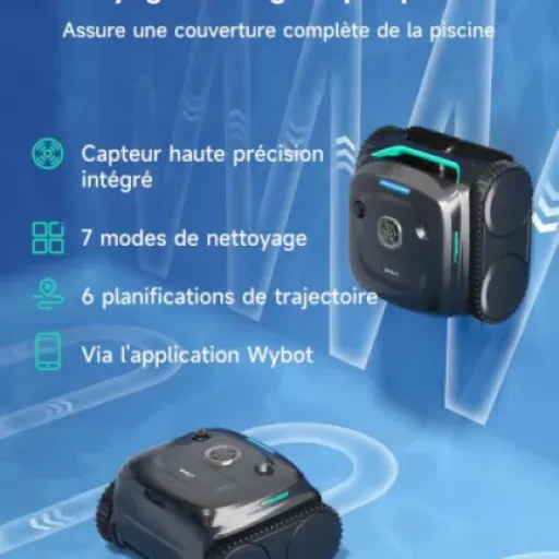 Test WYBOT C2 : le robot piscine qui aspire à bien faire