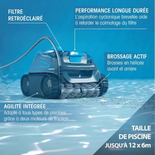 Test Robot Piscine CNX 30 iQ : un allié pratique pour l'entretien de votre piscine