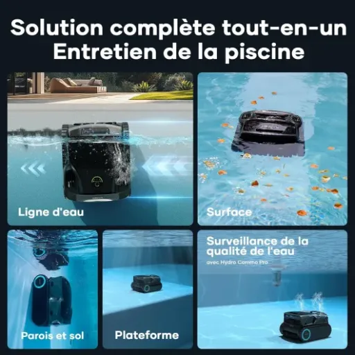 Test AIPER Scuba X1 Pro Max : le robot piscine qui promet un nettoyage tout-terrain