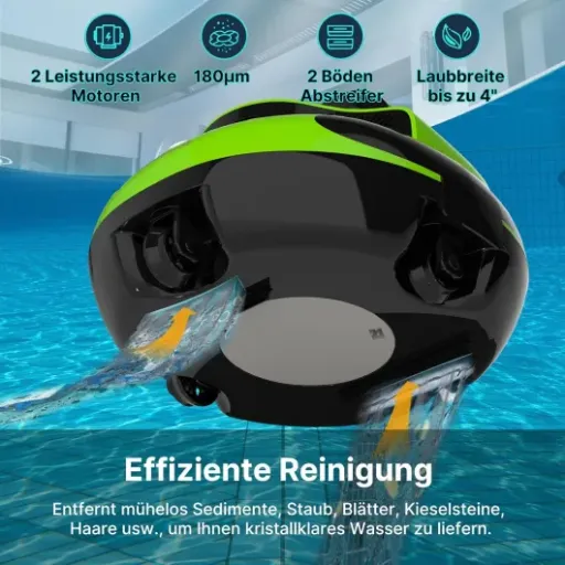 Test POOLPURE Robot Piscine Sans Fil : le compagnon des piscines plates