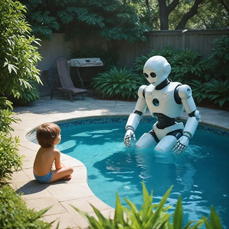 Peut-on se baigner avec le robot dans la piscine : sécurité, efficacité et conseils pratiques