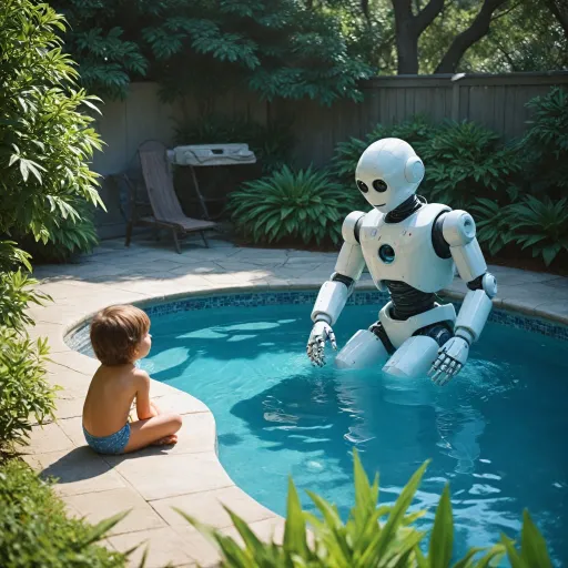 Peut-on se baigner avec le robot dans la piscine : sécurité, efficacité et conseils pratiques