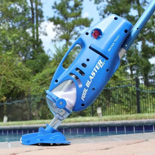 Water Tech POOL BLASTER Max Li Aspirateur de piscine, aspirateur de piscine sans fil avec moteur P30, aspirateur à main pour piscine et spa