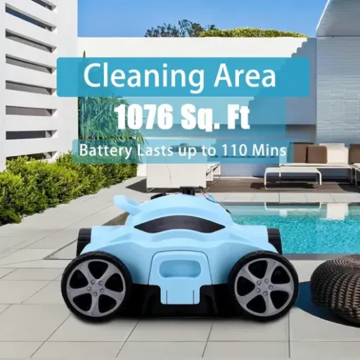 Test Robot Nettoyeur de Piscine : Le compagnon sans fil pour une piscine propre