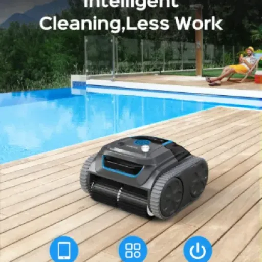 Test WYBOT Robot Nettoyeur de Piscine : Aspirer votre piscine sans effort ?