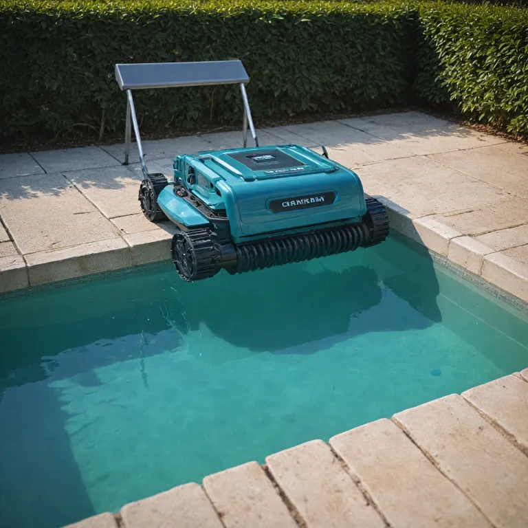 Robot pour piscine hors sol : nettoyage du fond et des parois pour une eau impeccable