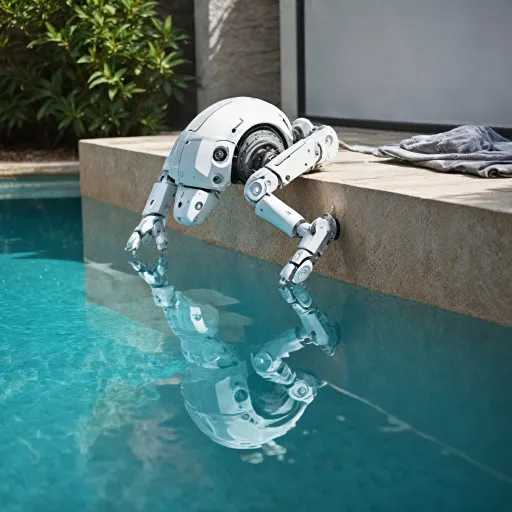 Maytronics robot piscine : l’élégance du nettoyage automatique pour votre bassin