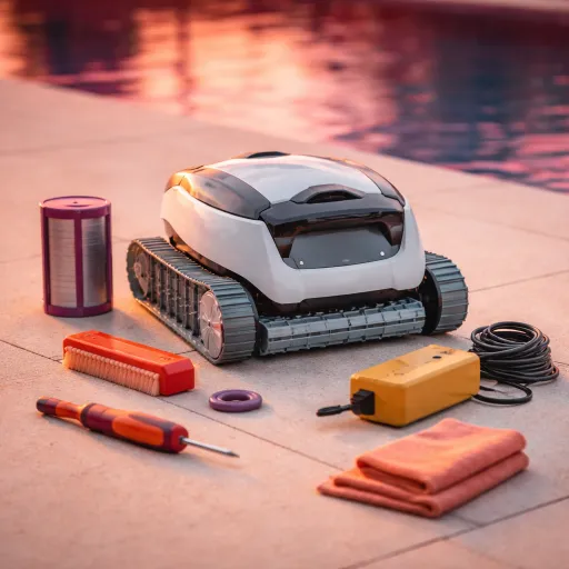 Redémarrer son robot de piscine après l'hiver : les six vérifications avant de le remettre à l'eau
