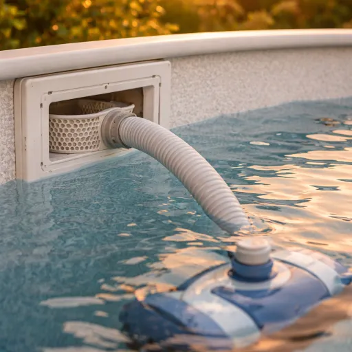 Robot piscine hors-sol à moins de 300 € : pourquoi un hydraulique sur skimmer reste souvent le bon choix