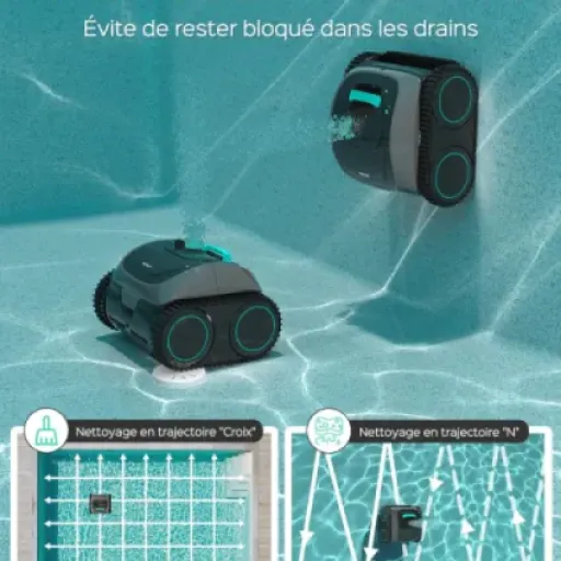Test WYBOT C1-Plus : le robot de piscine sans fil qui fait (presque) oublier l’épuisette