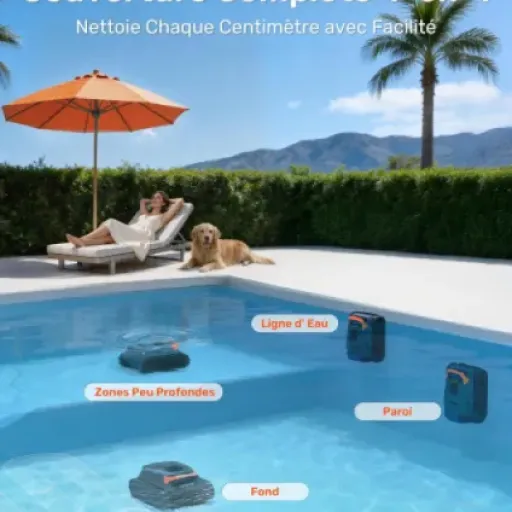 Test Gosvor LiteVac G1 : le robot piscine léger qui fait (presque) tout tout seul