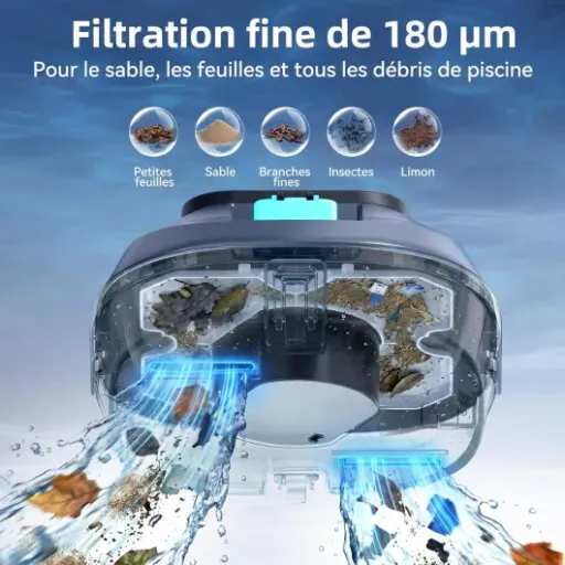 Test Pondee X2 : le robot de piscine sans fil qui fait (presque) tout tout seul