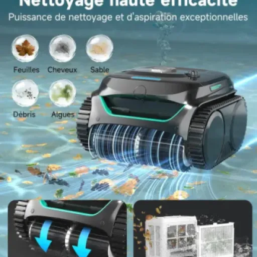 Test WYBOT C2 : le robot piscine sans fil qui fait (presque) tout tout seul