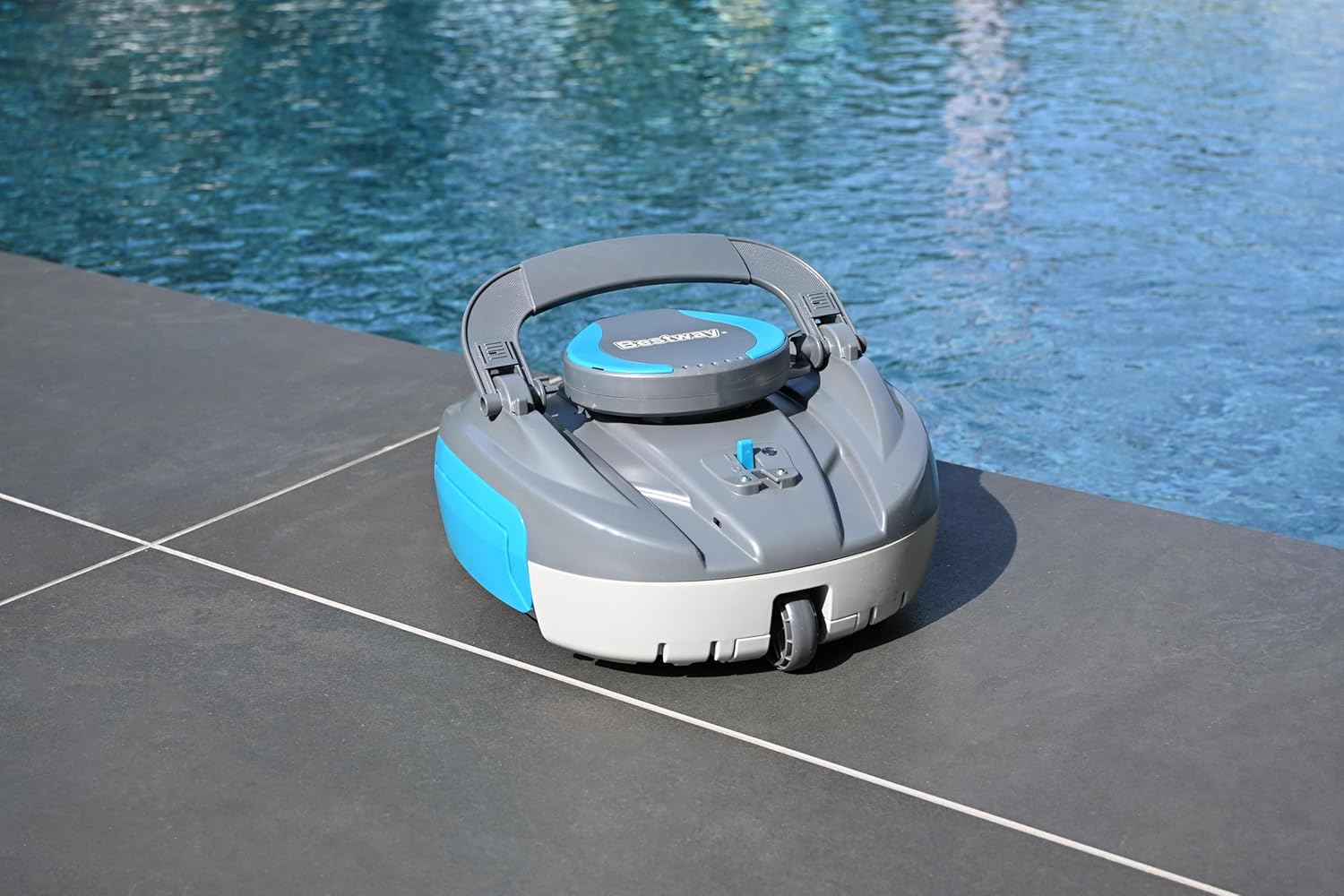 Robot piscine - Bestway - Agate - Rechargeable et autonome - 15m²