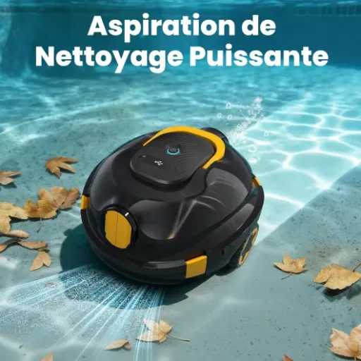 Test Bocxi Y20B-5 : le petit robot de piscine sans fil qui fait le job (surtout pour les fonds plats)