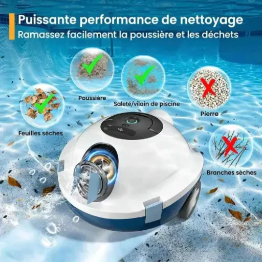 Test MEDOXA Robot Nettoyeur de Piscine : le petit sans-fil qui simplifie (vraiment) l’entretien