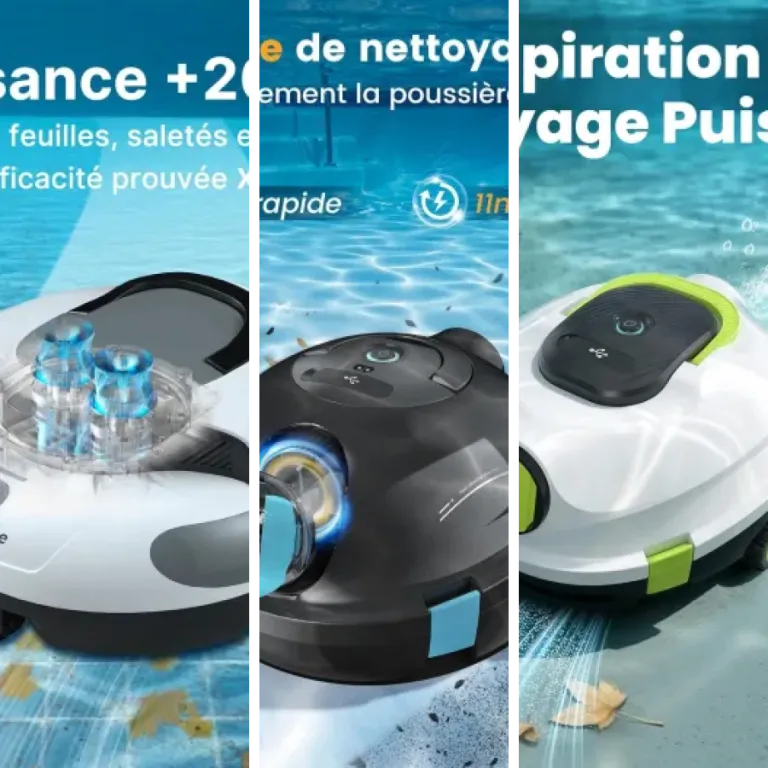 Comparatif des 5 meilleurs robot piscine semi-autonome avec branchement continu (2026)