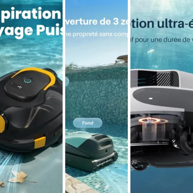 Top 8 : meilleurs robot piscine pour piscine enterrée à fond incliné (2026)