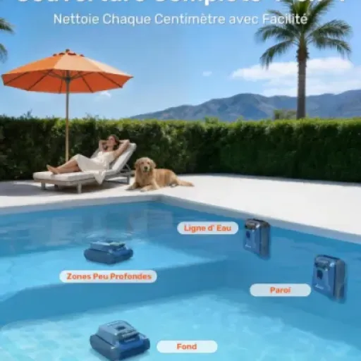 Test Gosvor LiteVac G1 : le robot piscine léger qui fait (presque) tout tout seul