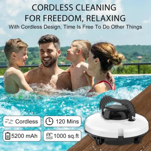 Test Robot aspirateur de Piscine 2026 Baopilong : le petit sans-fil qui fait (surtout) le fond du boulot