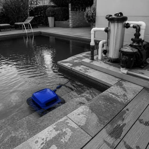 Filtre piscine et robot nettoyeur : l’alliance essentielle pour une eau vraiment cristalline