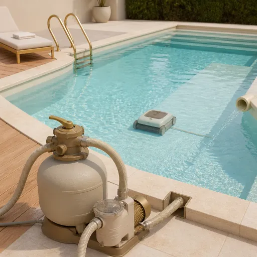 Pompe à sable pour piscine : le duo idéal avec un robot nettoyeur