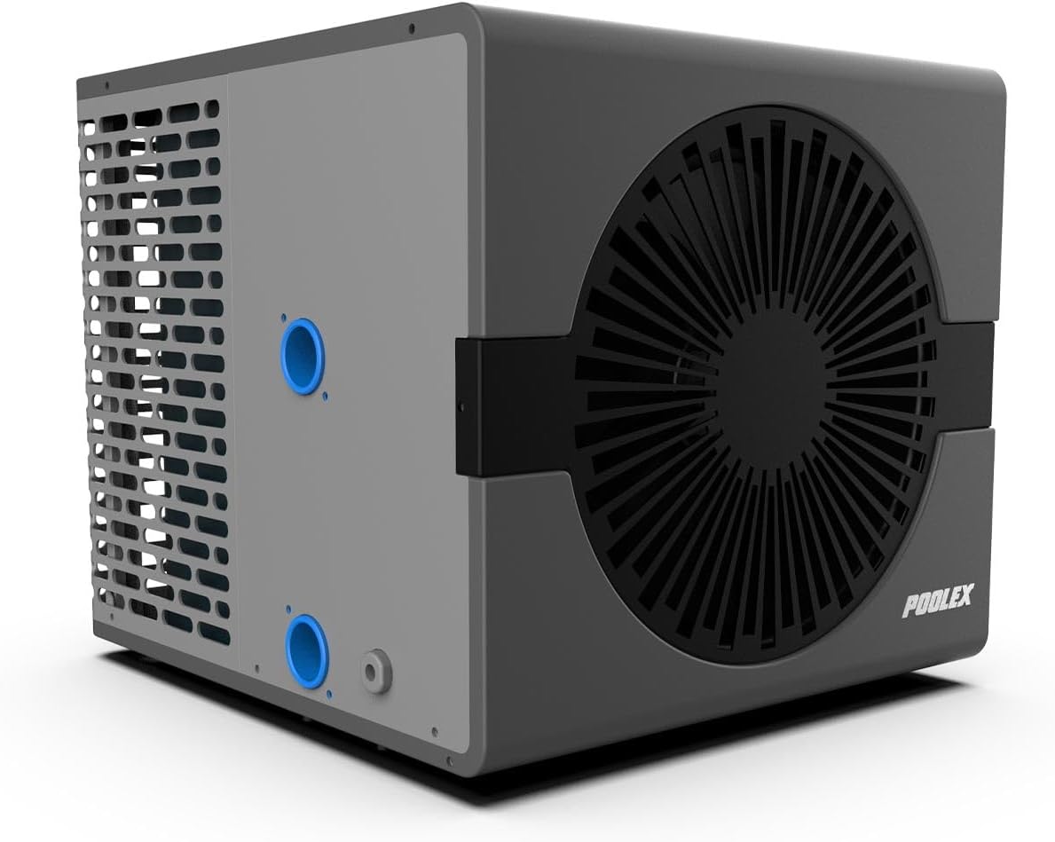 Nano B5 – Pompe à chaleur réversible piscine 5 kW jusqu’à 30 m³ avec dégivrage automatique intelligent – Ultra-compacte – Chauffe l’eau – Silencieuse – Plug&Play – Compatible tous traitements NANO B5 ON/OFF 5KW