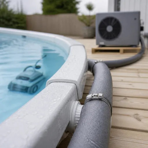 Pompe à chaleur pour piscine hors sol : le duo idéal avec un robot nettoyeur