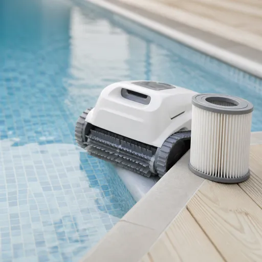 Piscine aspiration parfaite : comment un robot piscine garde vos filtres impeccables