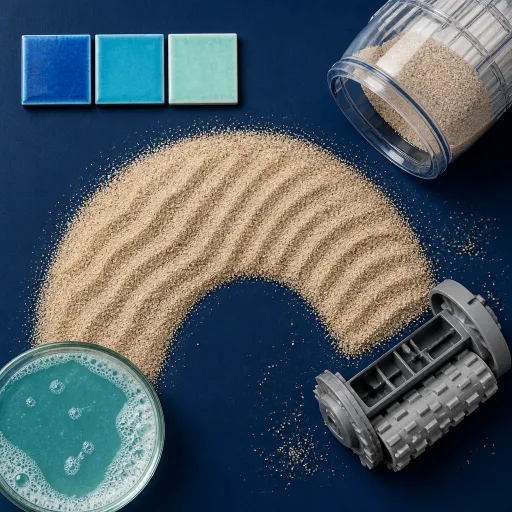 Comment le sable de filtre pour piscine sublime le travail de votre robot nettoyeur