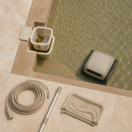 Skimmer skimmer : l’écumage de surface réinventé pour une piscine prête pour le robot