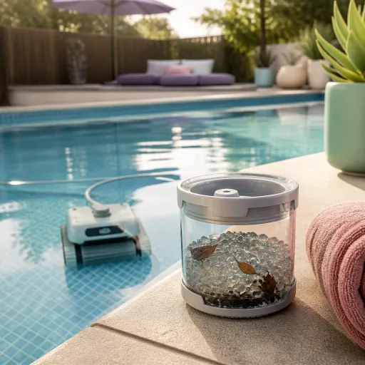 Pourquoi choisir un filtre en verre pour piscine avec robot nettoyeur