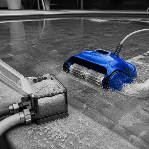 Pourquoi choisir le verre pour filtre de piscine quand on utilise un robot nettoyeur