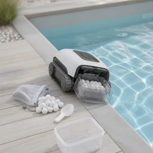 Balles filtrantes pour piscine : optimiser la filtration pour un robot nettoyeur vraiment efficace